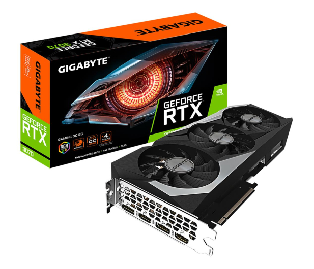 Gigabyte GeForce RTX 3070 GAMING OC LHR 8GB GDDR6 - 597339 - zdjęcie